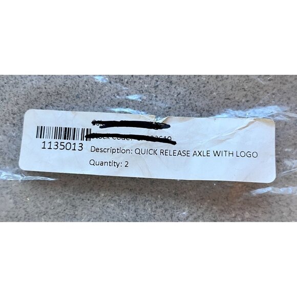 TiLite Manual Wheelchair Quick Release Axles 1135013 1 Pair 1/2"D 4"L CP102619 - Picture 4 of 4